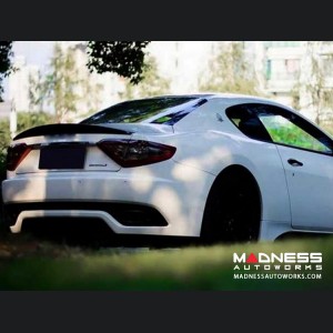 Maserati GranTurismo Coupe Rear Spoiler Lip - Carbon Fiber